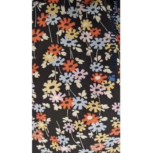 Japanese Women's Traditional YUKATA KIMONO JAPAN Blue Floral - Picture 4 of 5